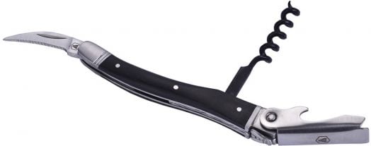Тирбушон Laguiole Corkscrew Black Wood