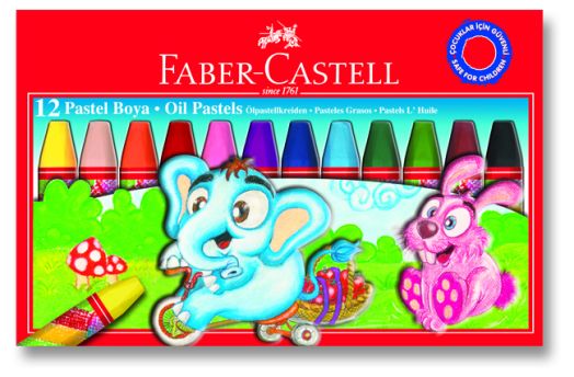 Маслени пастели Faber Castell - 12 цвята