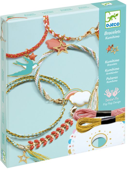 Творчески комплект Djeco - Направи сам бижута Celeste