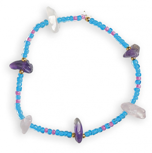 Креативен комплект Janod - Направи си сам бижута с талисмани