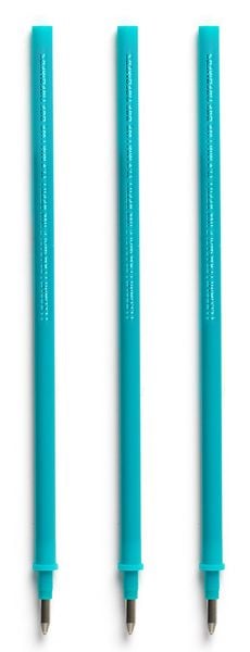 Комплект пълнители за изтриваеми гел химикалки Legami, тюркоаз