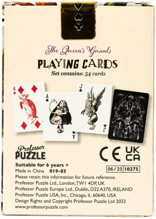 Карти за игра Professor Puzzle: The Queen's Guards