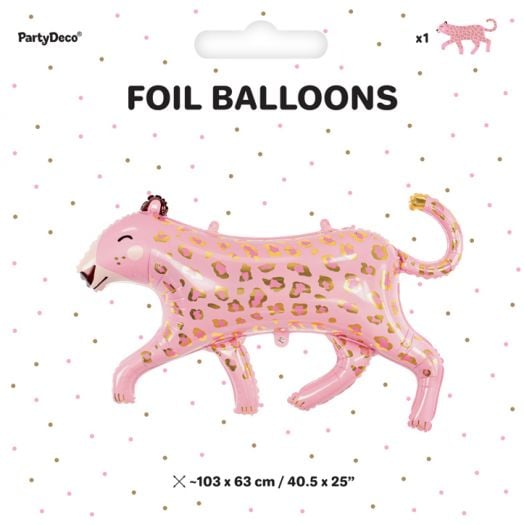 Фолиев балон PartyDeco - Леопард