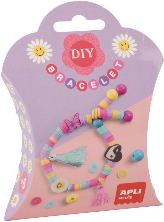 Креативен комплект Apli Kids - Направи си сам гривна, маргаритка