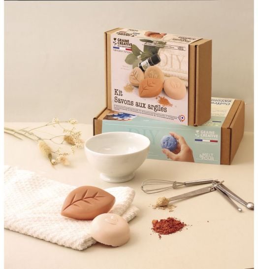 Комплект за правене на сапуни Graine Creative с глина