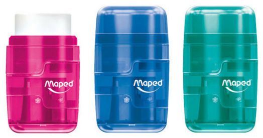 Острилкогума Maped Connect Тransparent