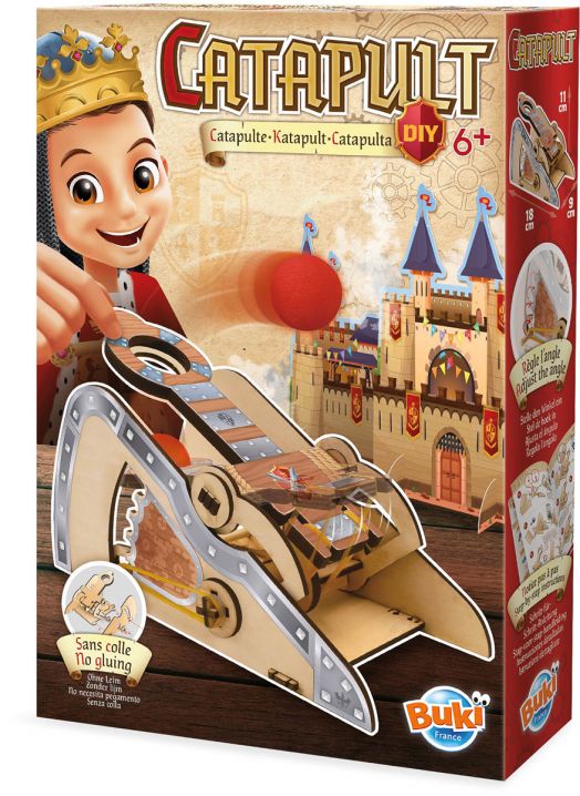 Детски комплект Buki - Направи си сам катапулт