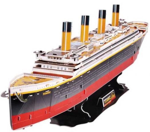 3D пъзел Revell - Титаник, 113 части