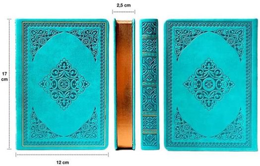 Тефтер Victoria's Journals Old Book В6, тюркоаз