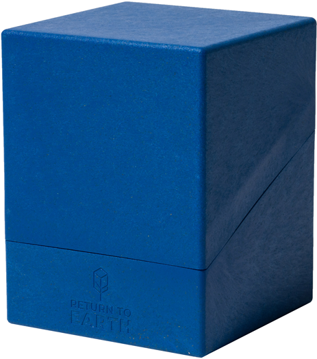 Кутия за карти Ultimate Guard Return to Earth Boulder 100+, синя