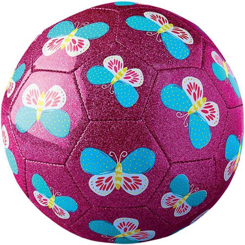 Футболна топка Crocodile Creek - Пеперуди, 18 см.