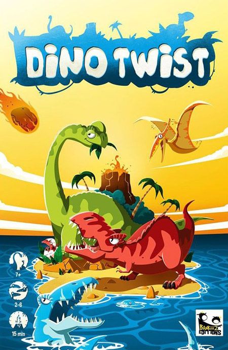 Настолна игра: Dino Twist