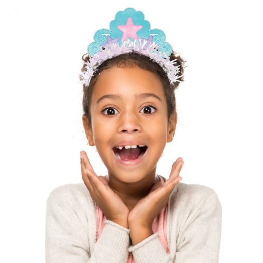 Диадема с корона Creative Party - Mermaid Shine, 8 бр.