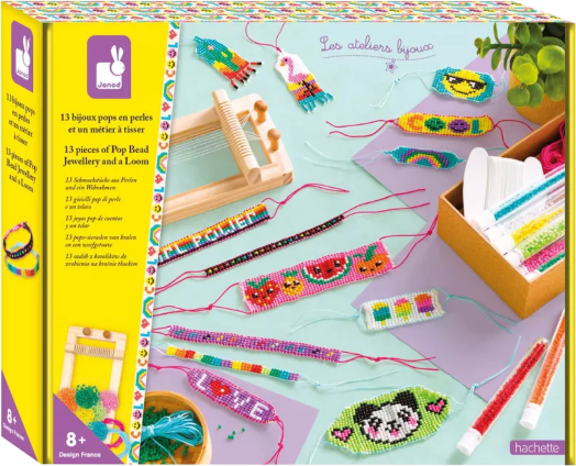 Творчески комплект Janod - 13 поп бижута