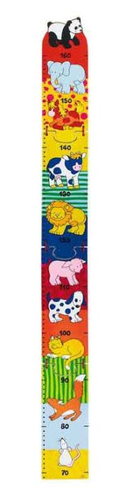 Детски метър за стена Goki - Животни