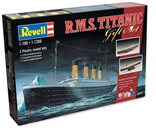 Сглобяем модел Revell – кораб Titanic, RMS Titanic 2 models