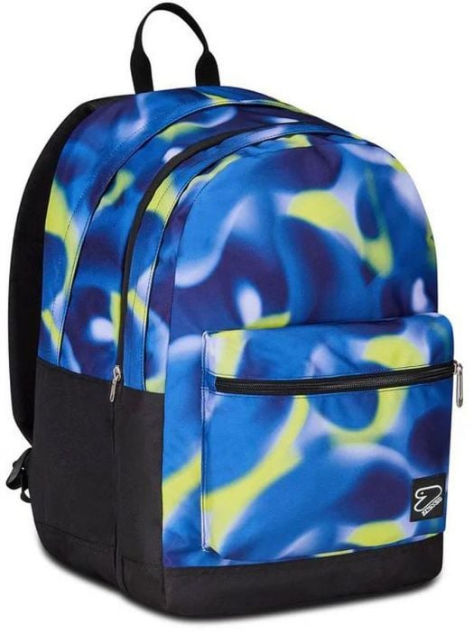 Ученическа раница Seven Pro XXL Reversible Detach Shadow Up Jet Black и безжични слушалки