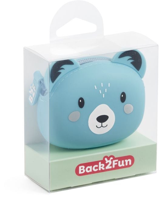 Силиконово портмоне за монети Miquelrius Back2Fun - Мече