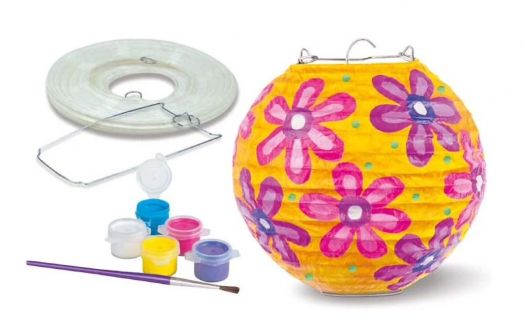 Творчески комплект 4M - Нарисувай и оцвети фенер от хартия