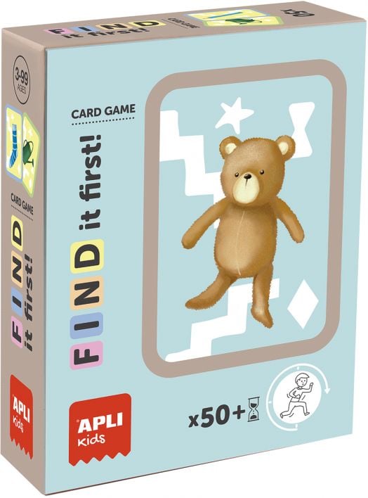Детска игра с карти Apli Kids - Намери го пръв