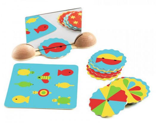 Детска игра с огледало Djeco - Картини