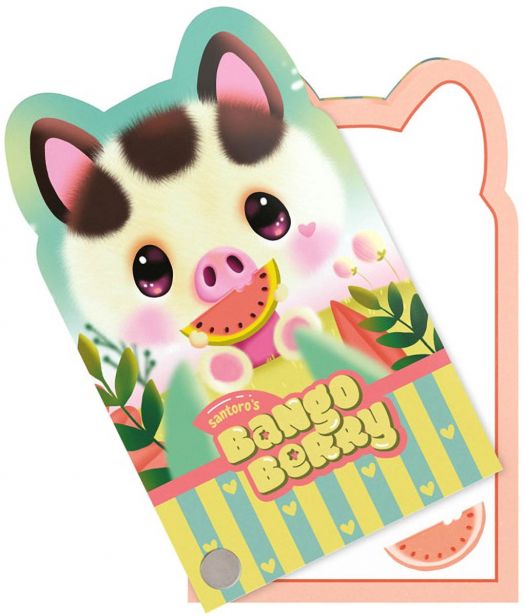 Тефтерче Santoro Bangoberry Piggy Pig
