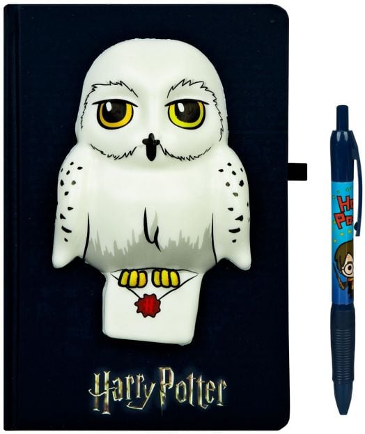Тефтер със скуиши фигурка и химикалка Undercover Harry Potter
