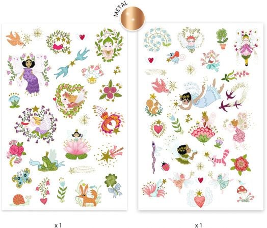 Детски татуировки Djeco - Fairy Friends