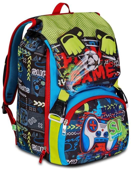 Ученическа раница Seven SJ Gang Funny Goal с две отделения