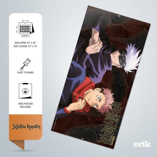 Календар Grupo Erik - Jujutsu Kaisen, 2025 година