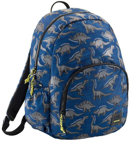 Раница Miquelrius Wild Dino с едно отделение, светеща в тъмното