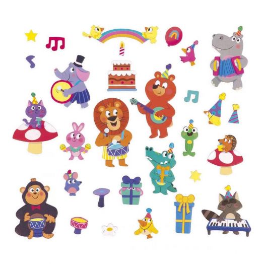 Магнитни истории Janod - Животинско парти