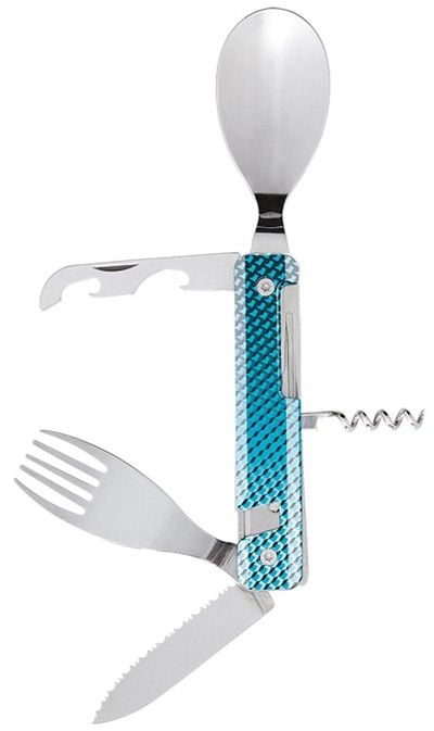 Мултифункционални прибори за хранене Akinod – Blue Mosaic