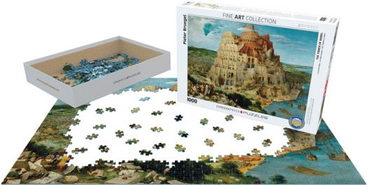 Пъзел Eurographics - Вавилонската кула, 1000 части
