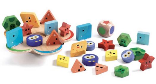 Детска дървена играчка Djeco: Swingobasic