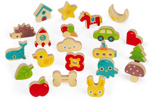 Игра за памет с напипване Janod