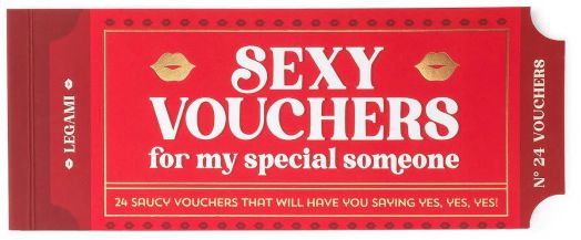 Секси ваучери Legami на английски език