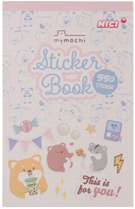 Пад със стикери Nici Mymochi