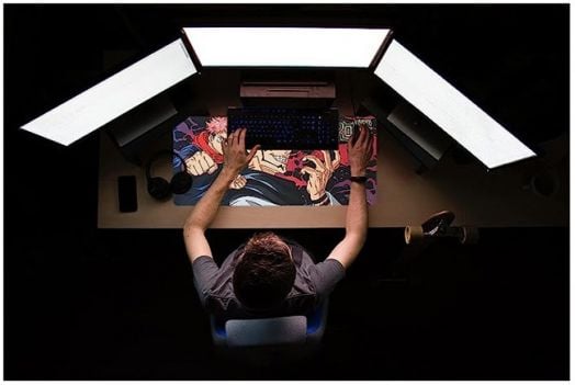 Геймърска подложка за бюро Jujutsu Kaisen