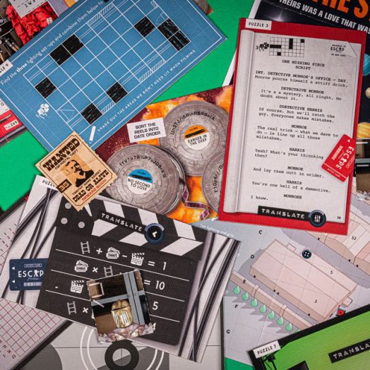 Игра Professor Puzzle: Escape from the Movie Studio