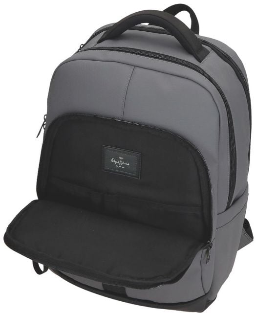 Раница за лаптоп Pepe Jeans Hoxton Grey с две отделения