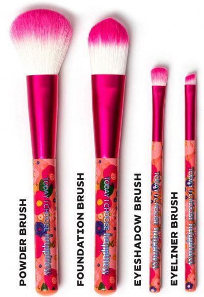 Четки за грим Legami Oh My Glow - Flowers