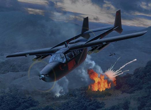 Сглобяем модел Revell - Самолет Skymaster 0-2A