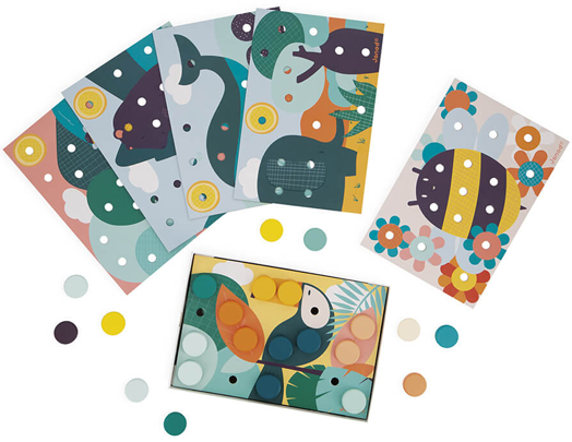 Дървена играчка Janod - Моята първа мозайка