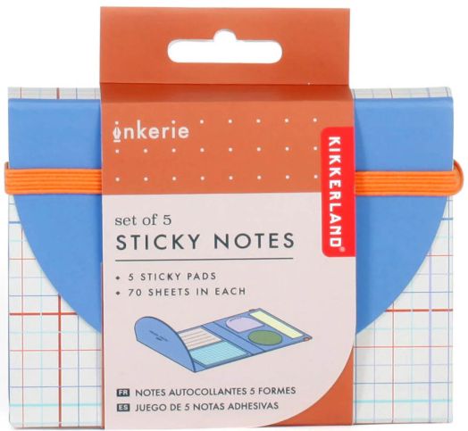 Комплект самозалепващи се листчета Kikkerland