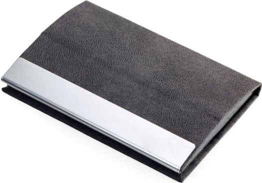 Визитник Troika - Card Stand, сив