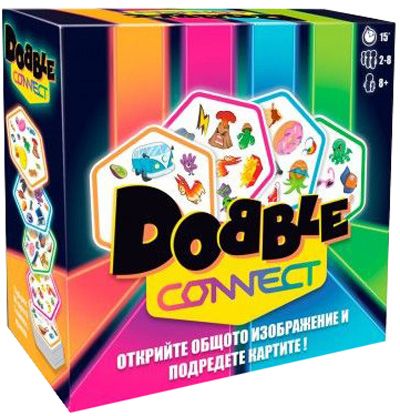 Настолна игра: Dobble Connect