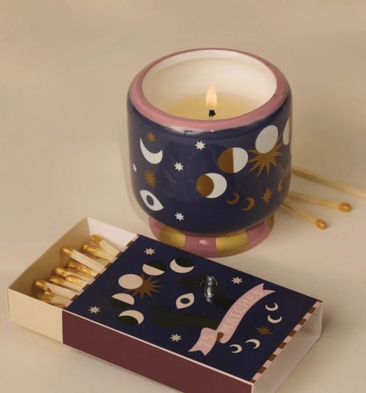 Ароматна свещ Paddywax - Moon phases, жасмин и роза