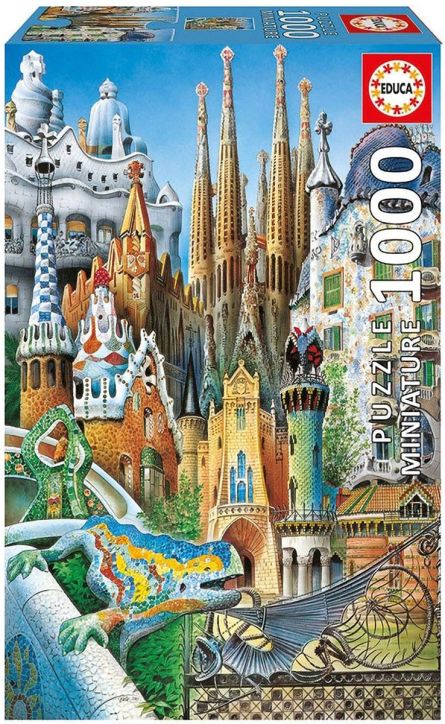Пъзел Educa: Гауди, 1000 части, миниатюра