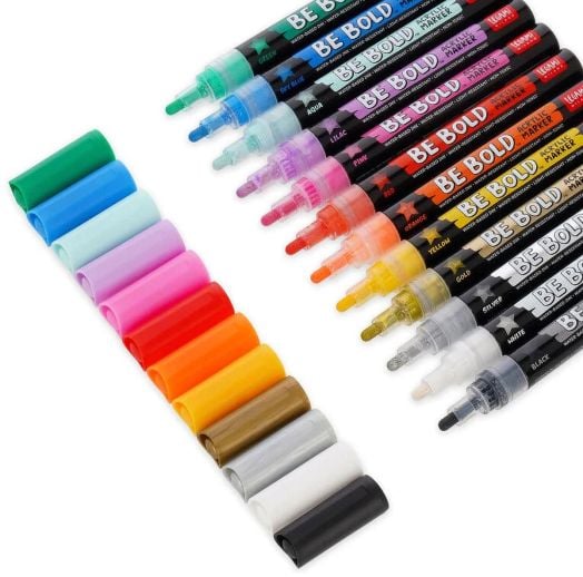 Акрилен маркер Legami - Be Bold, бял